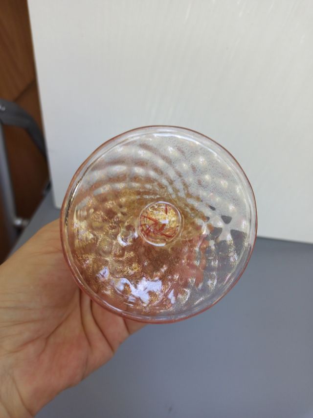 Copa de cristal de Lino Tagliapietra