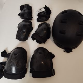 Protecciones de skate y casco infantil