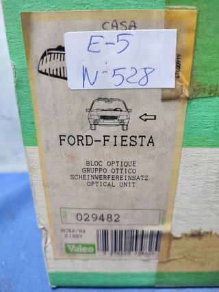Ford Fiesta faro delantero izquierdo