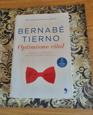 Libro Optimismo Vital, Bernabe Tierno, 