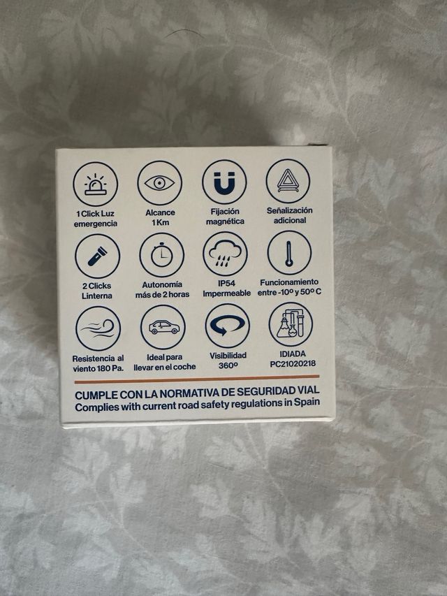 Luz emergencia OBLIGATORIA