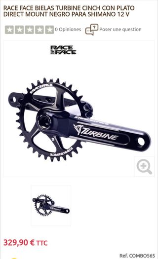 55% Dto RaceFace CNC monoplato
