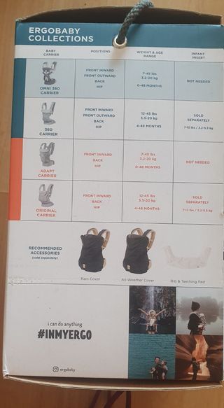 Mochila portabebe ergobaby omni 360
