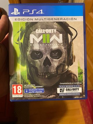 PS4 slim 500gb SSD + COD MW2 (PS4/PS5)