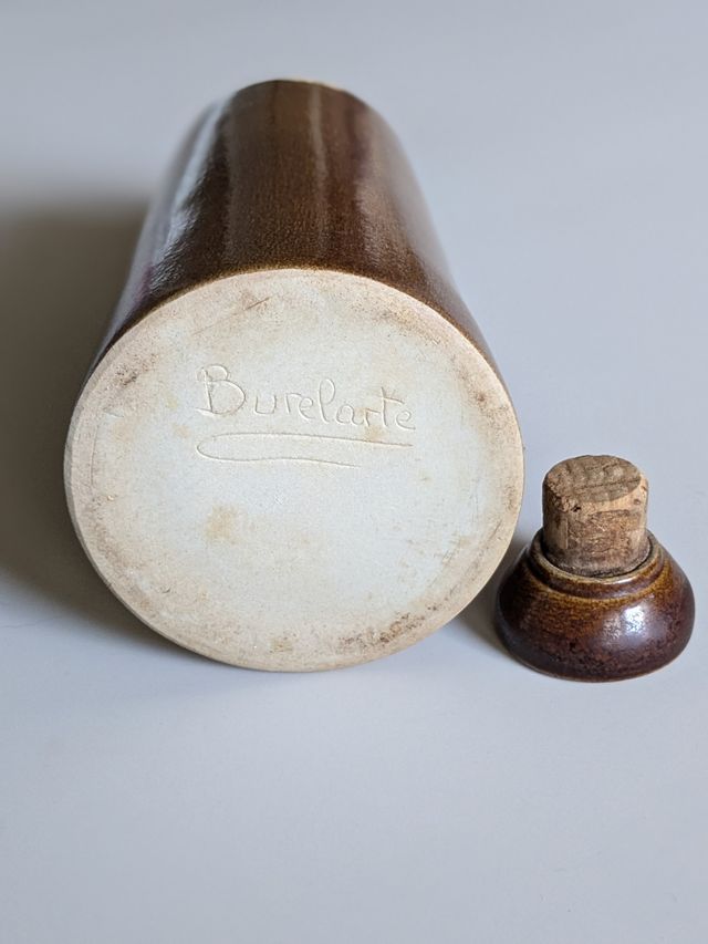 Botella cerámica Galicia burelarte