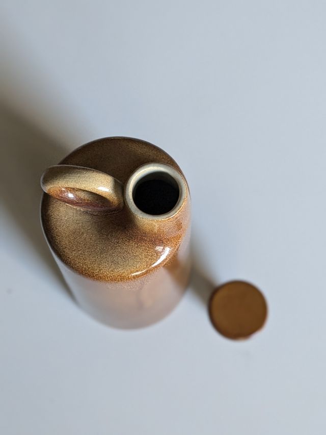 Botella cerámica Galicia burelarte