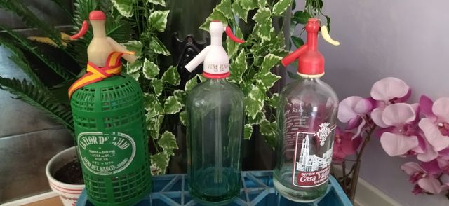 Sifones botellas antiguos