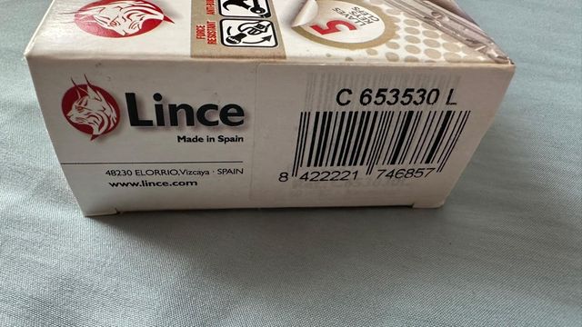 Cilindro seguridad puerta LINCE C6 30X35