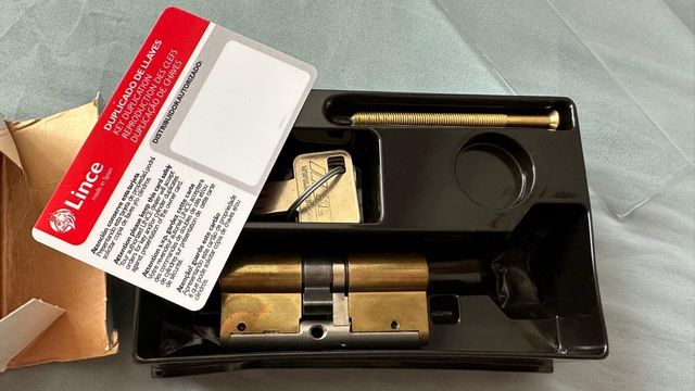 Cilindro seguridad puerta LINCE C6 30X35