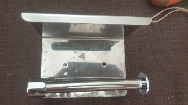 Soporte rollo vater baño papel higienico