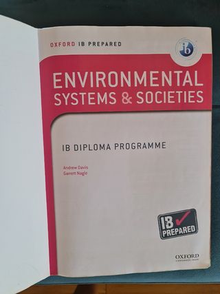 Environmental Systems & Societies. IB Oxford