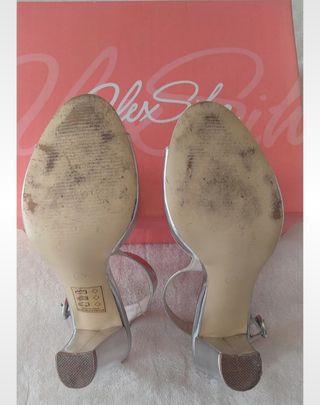 Sandalias plata