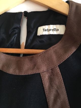 Vestido tintoreto de invierno