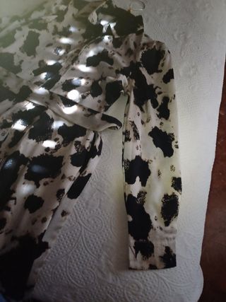 Vestido animal print