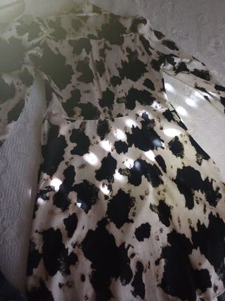 Vestido animal print