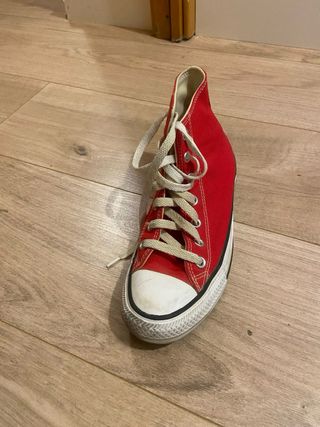 Converse All Stars botas rojas 38