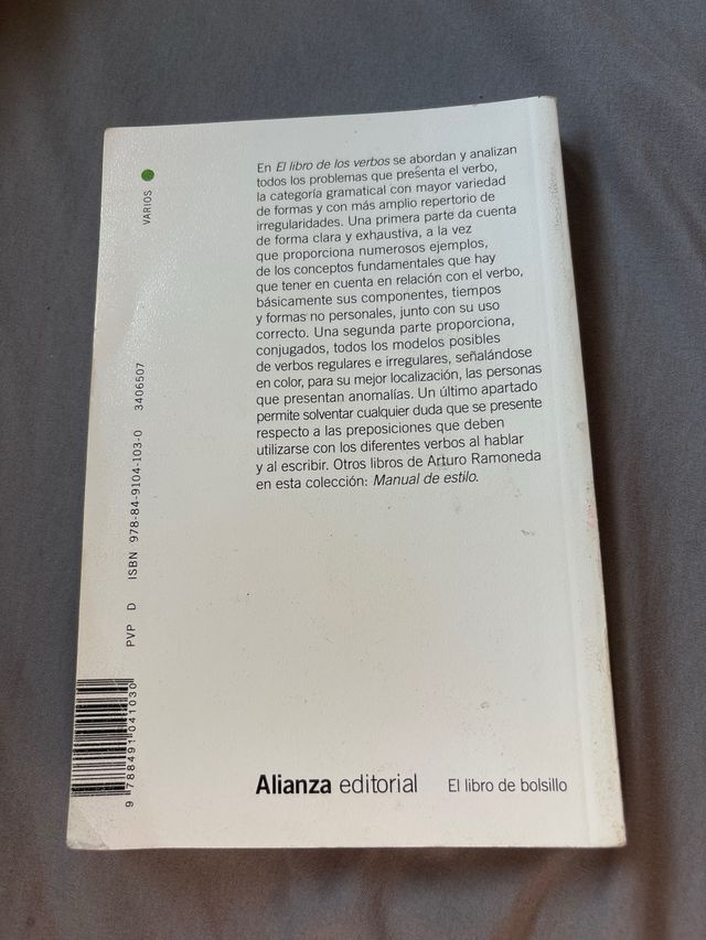 El libro de los verbos