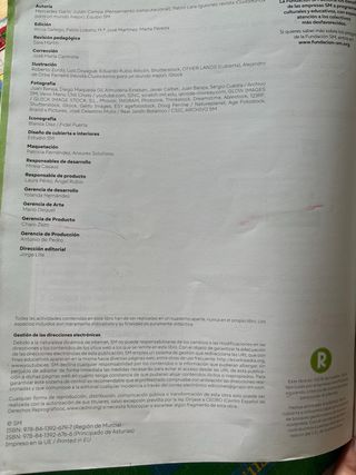 Ciencias de la Naturaleza Tercero Primaria