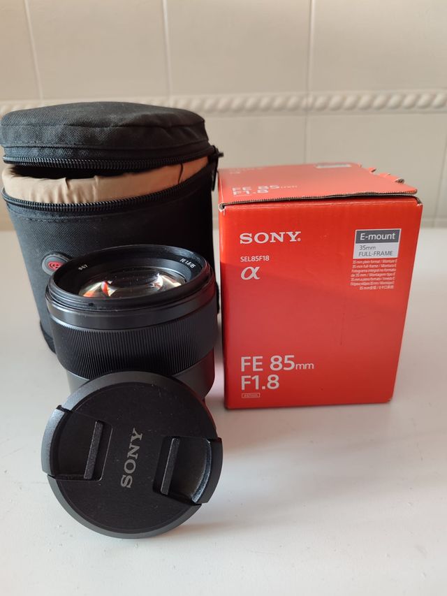 Objetivo Sony FE 85mm F1.8