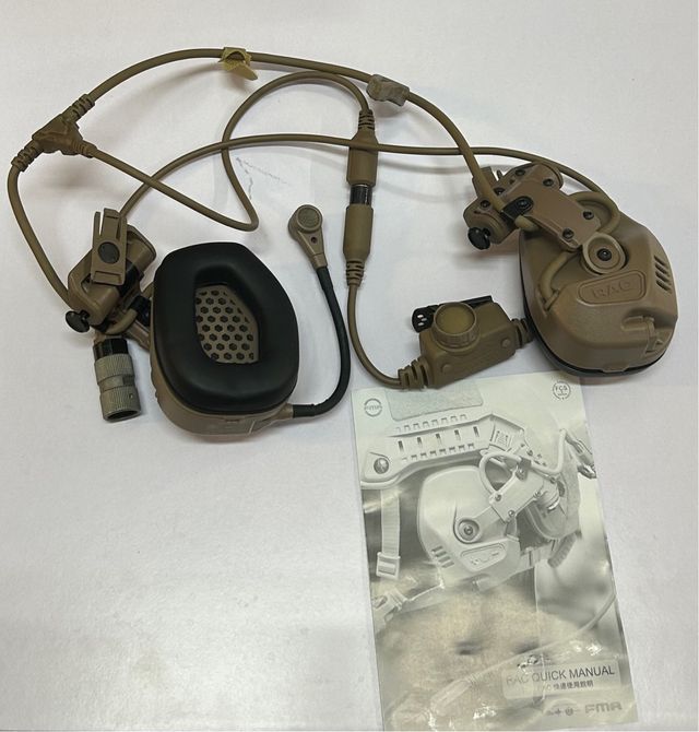 Auriculares tácticos RAC.