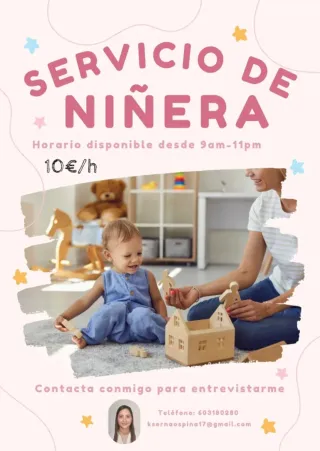 Servicio de niñera