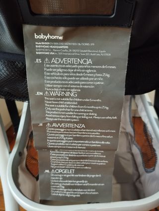 Silla de paseo babyhome emotion