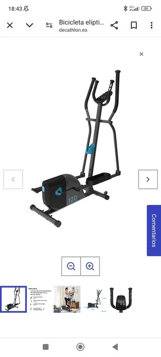 Bicicleta elíptica 