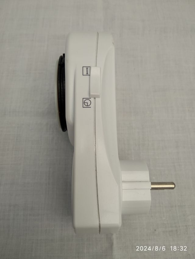 Enchufe con temporizador analogico