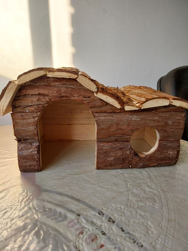 Casita madera para mascota