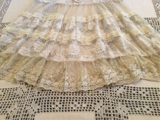 Top, mini vestido , encaje de tul. Sin estrenar. 