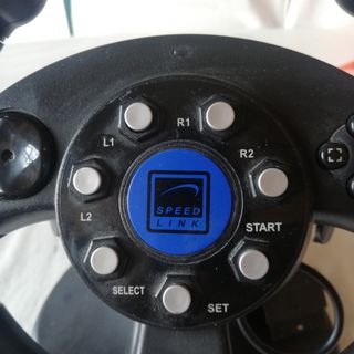 Volante Speed link blue PS2