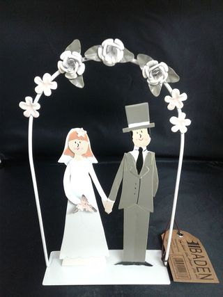 Nuovo Cake Topper coppia di sposi matrimonio