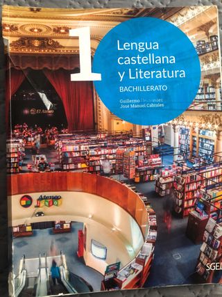 Libro lengua castellana y literatura. 1 bachillerl