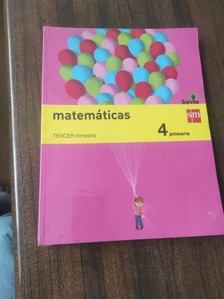 Matemáticas 4° Primaria