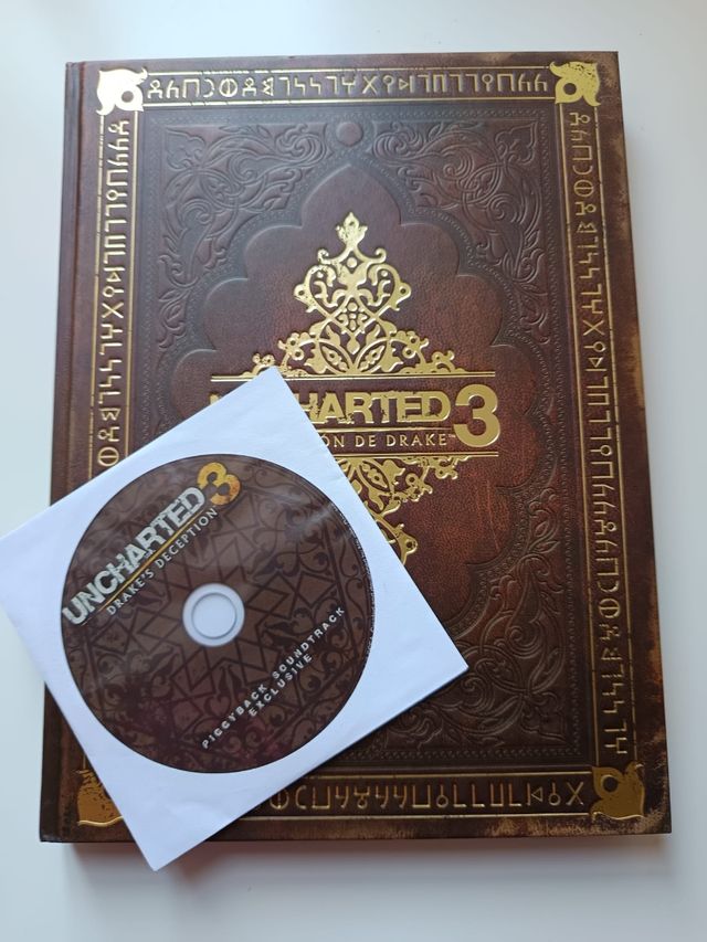 Guía oficial Uncharted 3 + BSO