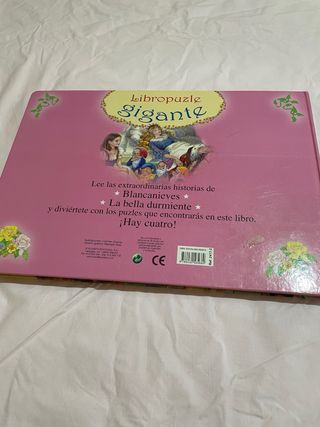 libro de puzzles de princesas disney