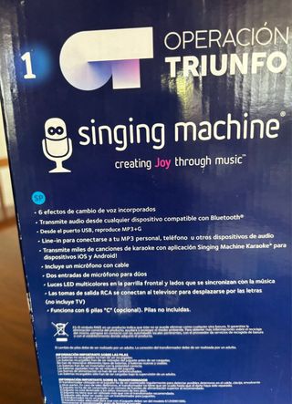 Karaoke - Singing machine OT