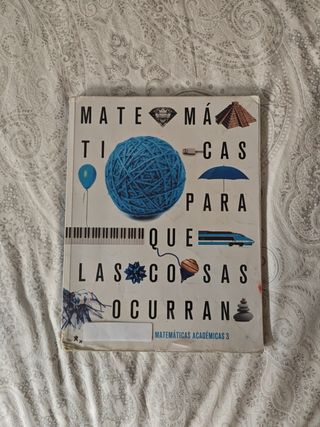 Libros de texto 3°ESO