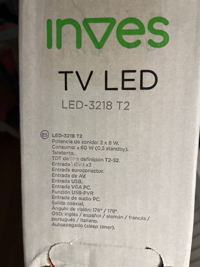 Tv Inves 32” + Fire stick