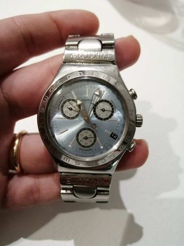 Orologio uomo Swatch iron Chrono