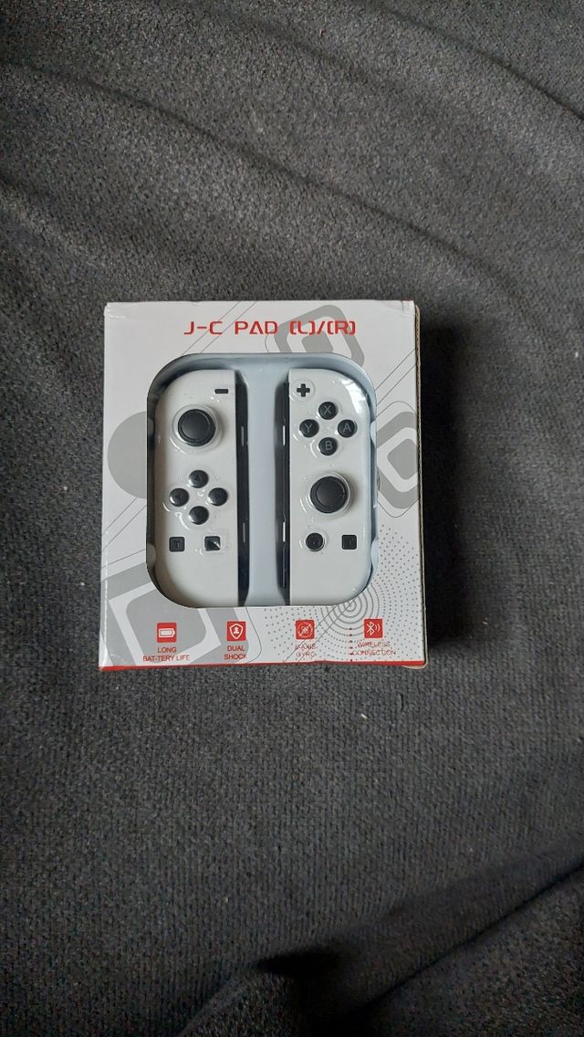 Novo controlador Nintendo Switch LED