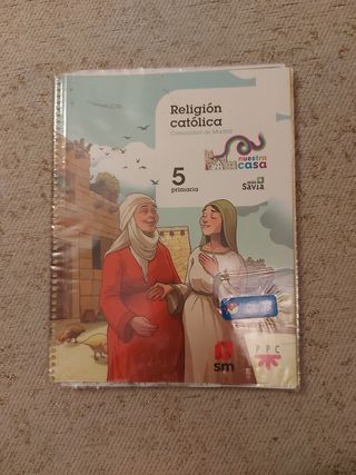 Libro Religión Católica 5° Primaria.