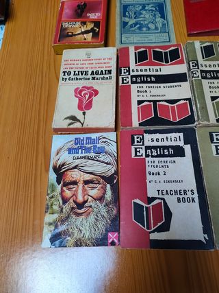 Libros antiguos inglés