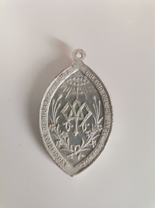 Antiguas medallas religiosas San José Inmaculada