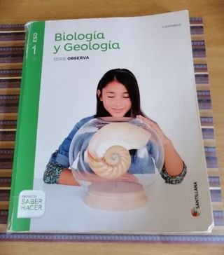 Biologia y Geologia, 1 ESO, Cantabria, Santillana