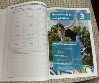 Libro de francés 1 de bachillerato