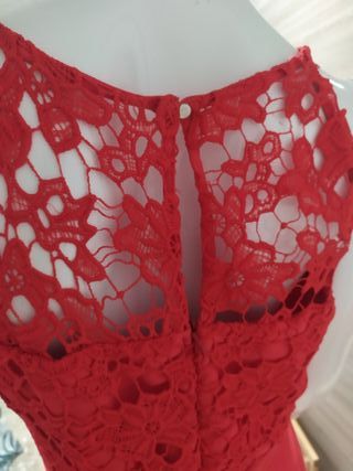 Mono rojo de fiesta Formula joven.