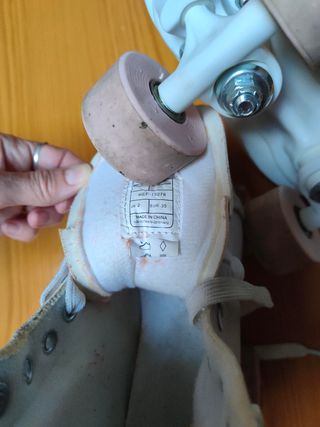 Botas patines con ruedas