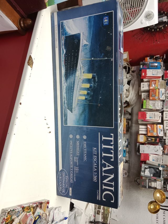 Maqueta de barco ⚓ TITANIC NUEVO 