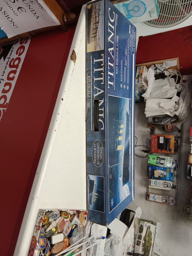 Maqueta de barco ⚓ TITANIC NUEVO 